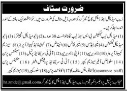 Zeb Medical and Dental College Jobs Available
