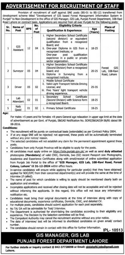 Jobs at AIMH's Allama Iqbal Memorial Hospital Announcement